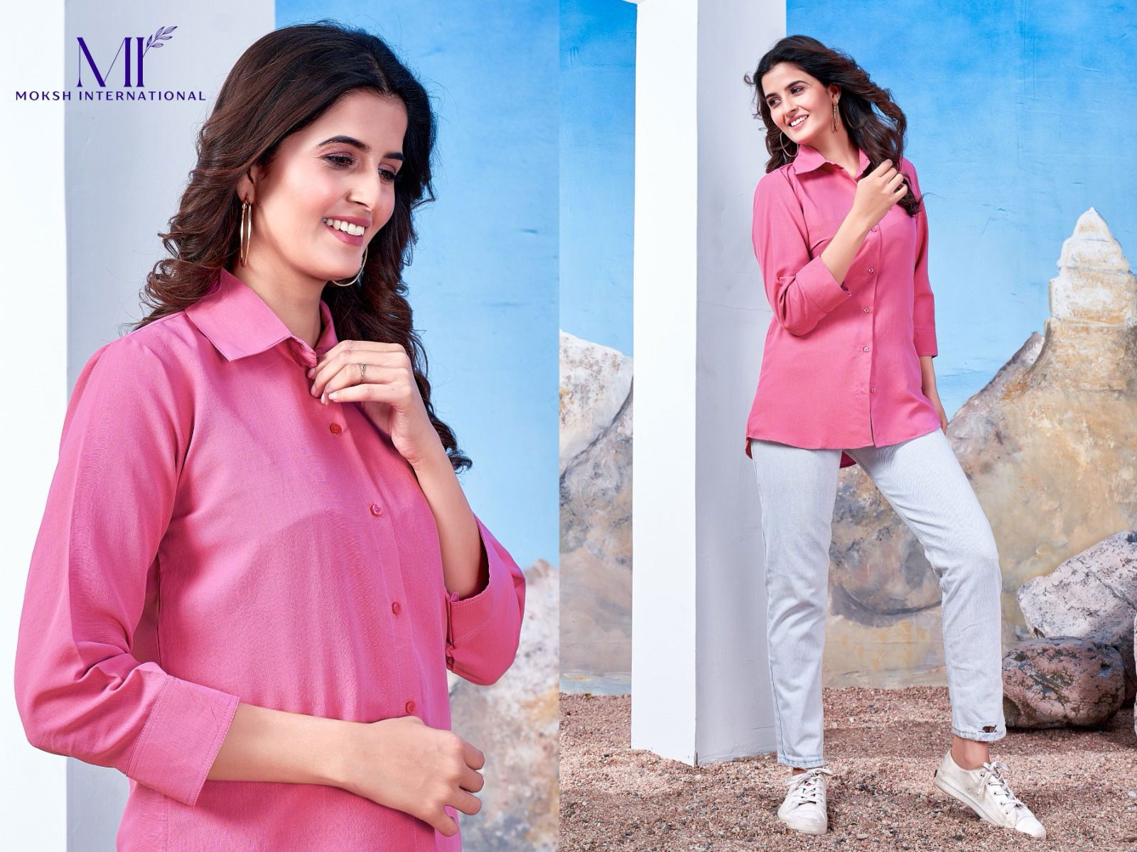 Shirt Vol - 2 By Moksh International Cotton Top Wholesalers In Delhi